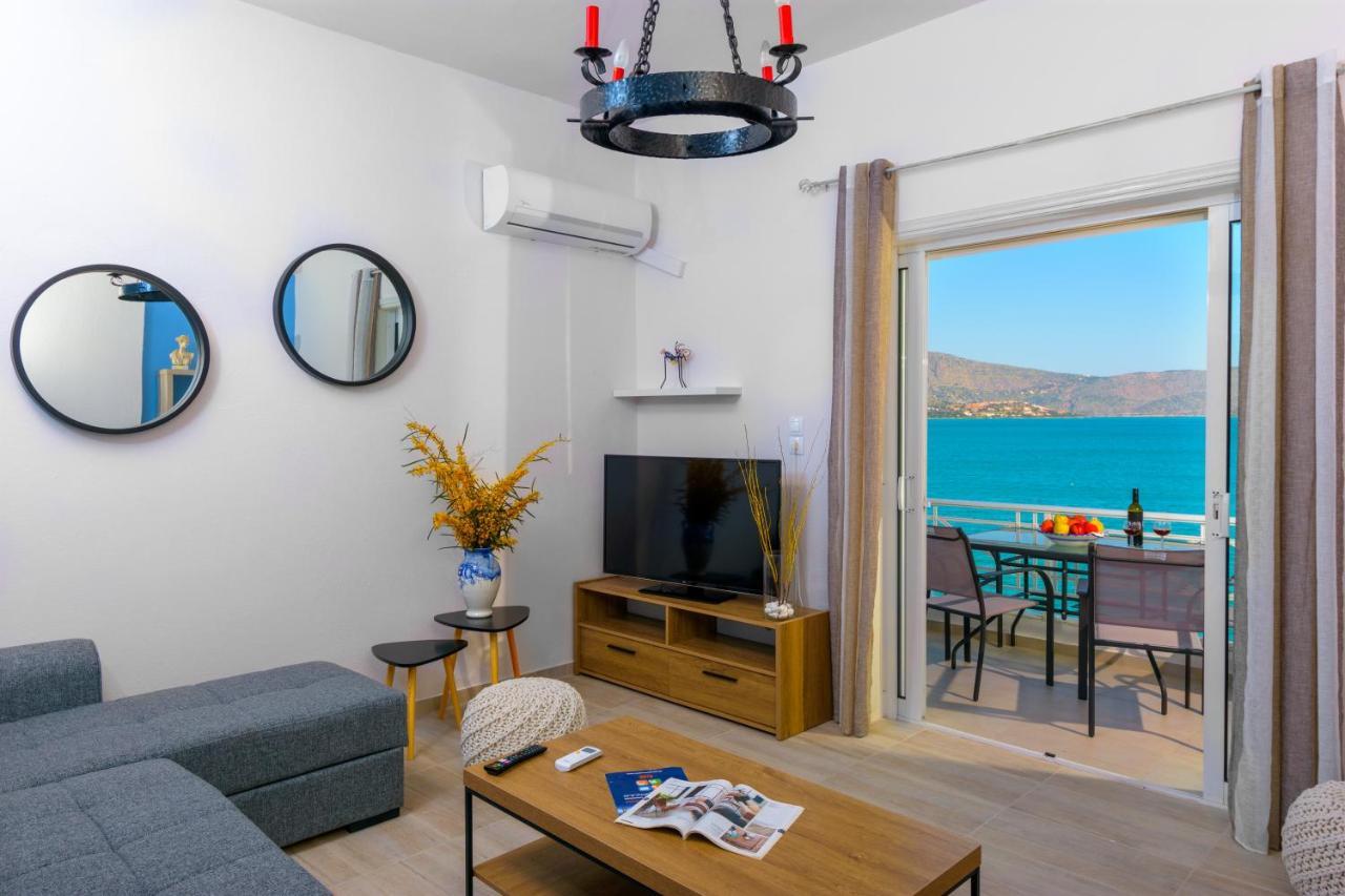 Margarita'S Seafront Luxury Apartment Elounda  Exterior photo