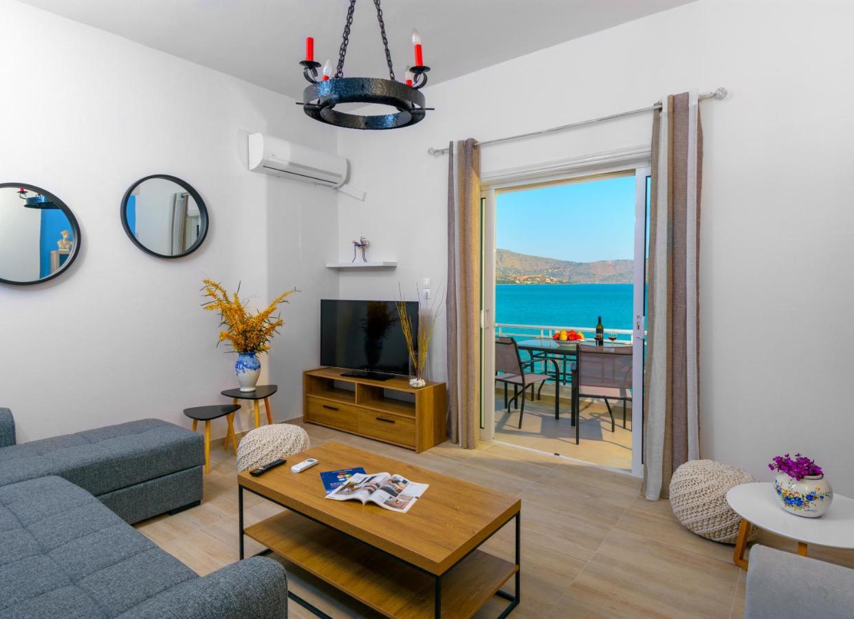 Margarita'S Seafront Luxury Apartment Elounda  Exterior photo